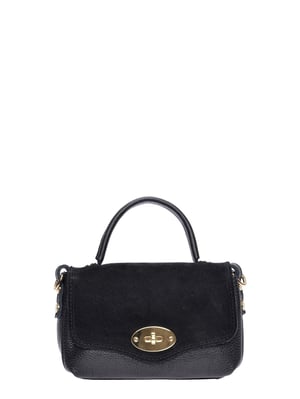 Roberta M Negro Bolso de cuero