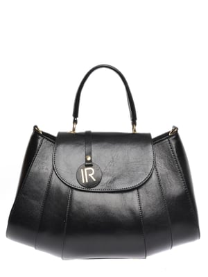 Isabella Rhea Negro Bolso de cuero