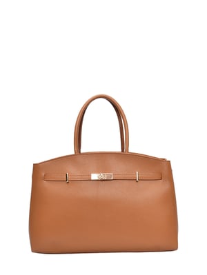 Anna Luchini Brown Bolso de cuero