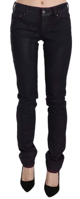Jeans Skinny Navy Coated Cavalli