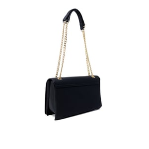 Bolso de mano negro de polietileno Love Moschino