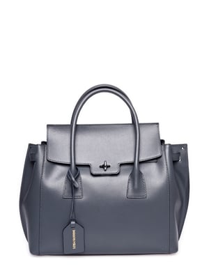 Luisa Vannini Grey Bolso de cuero