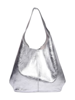Luisa Vannini Plata Bolso de cuero