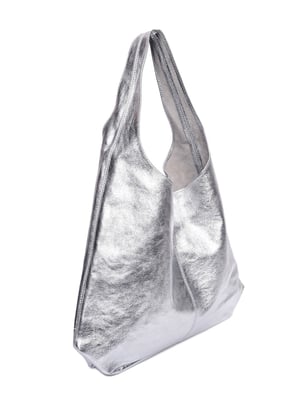 Luisa Vannini Plata Bolso de cuero