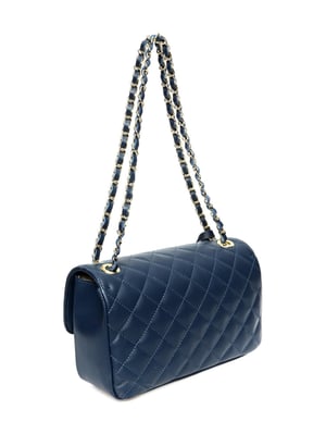 Isabella Rhea Azul Bolso de cuero