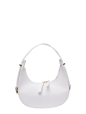 Isabella Rhea Blanco Bolso de cuero