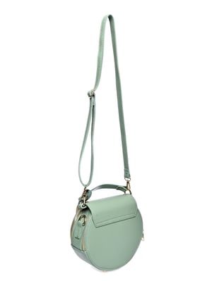 Roberta M Verde Bolso de cuero