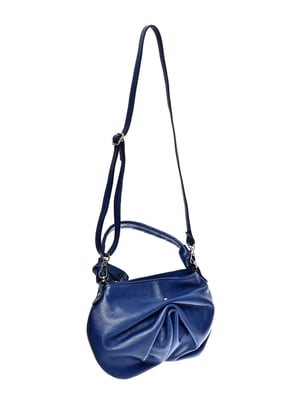 Roberta M Azul Bolso de cuero