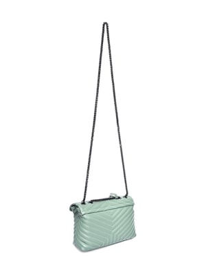 Luisa Vannini Verde Bolso de cuero