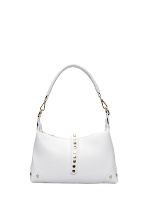 Anna Luchini Blanco Bolso de cuero