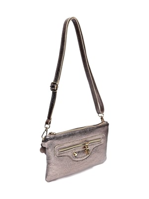 Anna Luchini Bronce Bolso de cuero
