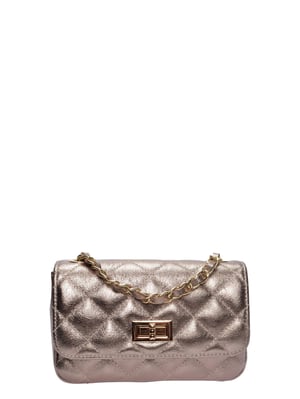 Luisa Vannini Bronce Bolso de cuero