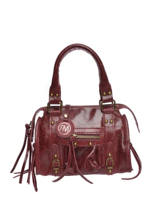 Roberta M Violet Bolso de cuero