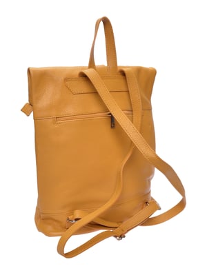 Isabella Rhea Mostaza Bolso de cuero