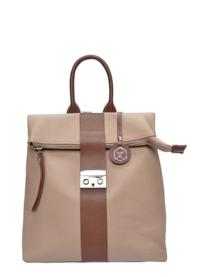 Luisa Vannini Bicolor Bolso de cuero