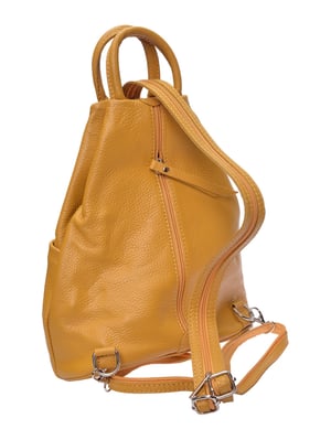 Isabella Rhea Mostaza Bolso de cuero