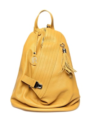 Isabella Rhea Mostaza Bolso de cuero