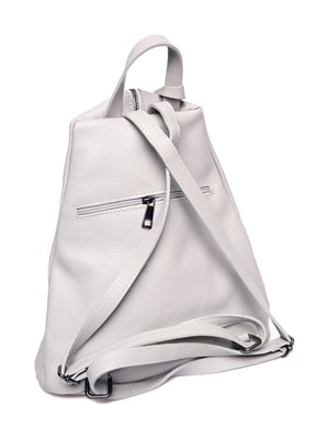 Luisa Vannini Grey Bolso de cuero