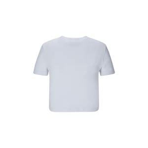 Camiseta de algodón blanca Fendi