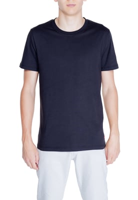Camiseta de manga corta con cuello redondo