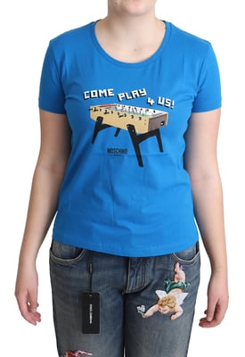 Camiseta de Fútbol de Moschino Azul