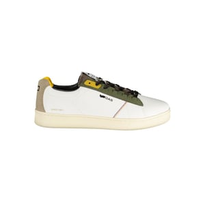 Zapatillas de Hombre Gas de Poliéster Blanco