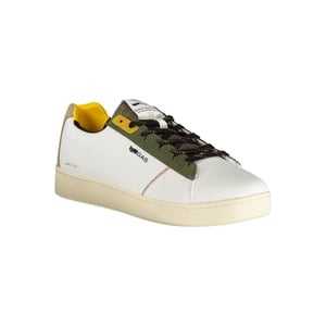Zapatillas de Hombre Gas de Poliéster Blanco