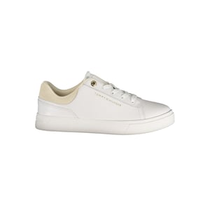 Zapatilla de mujer Tommy Hilfiger Bianco de poliuretano