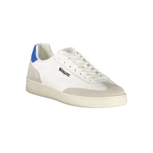 Zapatilla de hombre Blauer de poliuretano blanca
