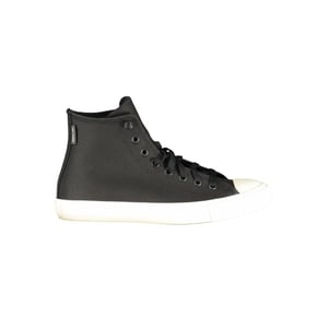 Zapatilla Unisex de Cuero Negra Converse