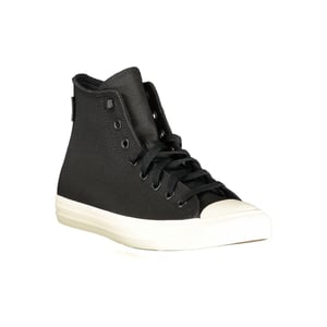 Zapatilla Unisex de Cuero Negra Converse