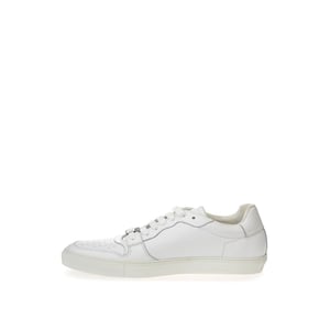 Zapatillas bajas de cuero blanco Roberto Cavalli