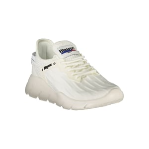 Zapatilla para hombre Blauer blanca de poliéster