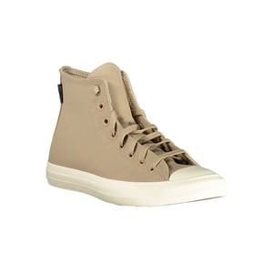 Zapatillas Unisex de Cuero Beige Converse