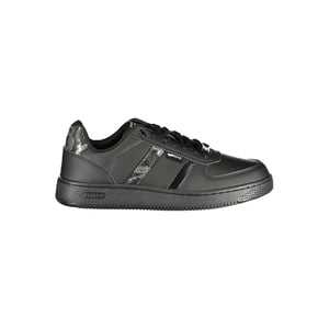 Zapatilla de mujer de poliuretano negro Gas