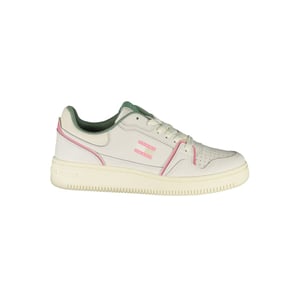 Zapatillas de mujer Tommy Hilfiger Bianco de poliuretano