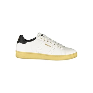 Zapatilla para hombre Blauer blanca de poliuretano
