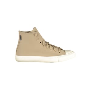 Converse Zapatilla Unisex de Cuero Beige