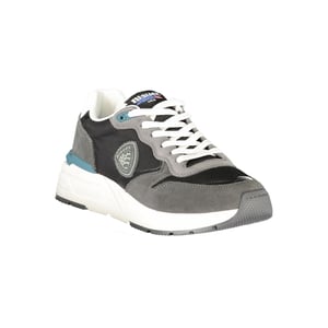 Zapatilla para Hombre Blauer Nero de Poliuretano