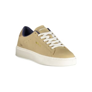 Zapatilla de mujer de poliuretano beige Gas