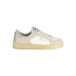 Zapatilla de mujer de poliuretano blanco Gas