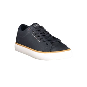 Zapatilla de Hombre de Poliéster Azul Tommy Hilfiger