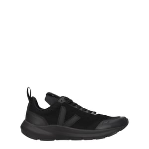 Zapatillas Deportivas de Tela Negras Veja