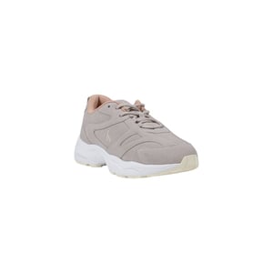 Zapatillas deportivas de cuero artificial gris Calvin Klein Jeans