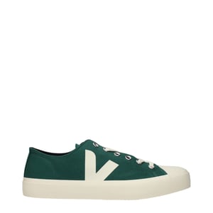 Zapatillas bajas de tela verdes Veja