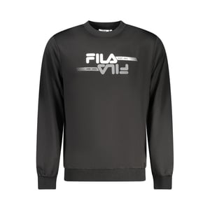 Sudadera de hombre Fila de poliéster negra