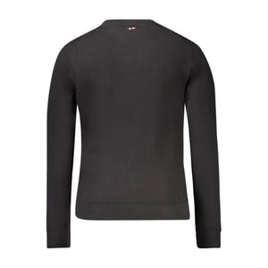 Sudadera de algodón negra para hombre Napapijri