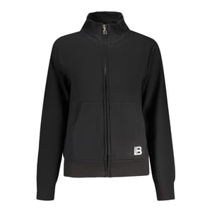 Sudadera de mujer de algodón negro Laura Biagiotti