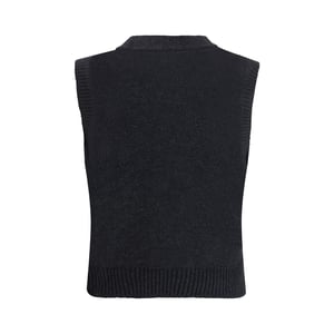 Sudadera de lana negra Ganni