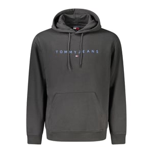 Sudadera de Hombre de Algodón Negra Tommy Hilfiger